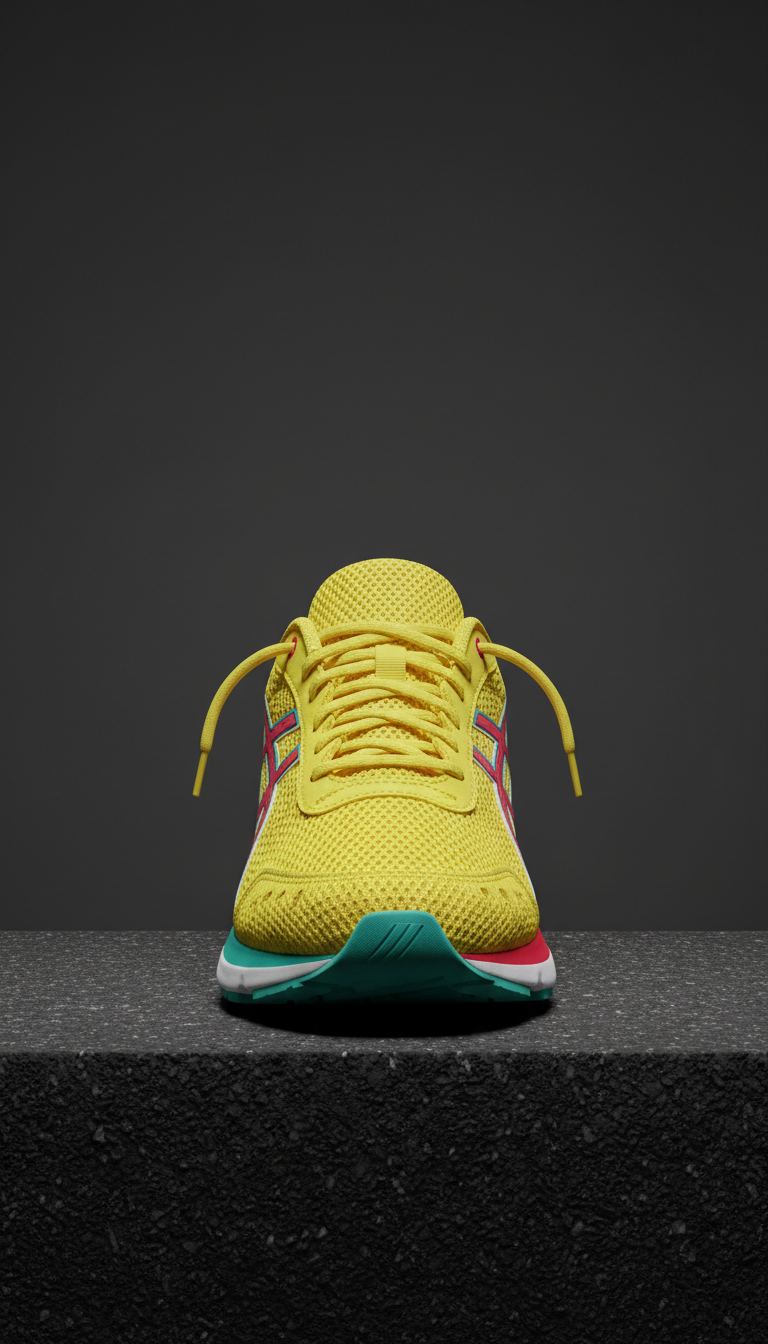Volt yellow mesh limited runner